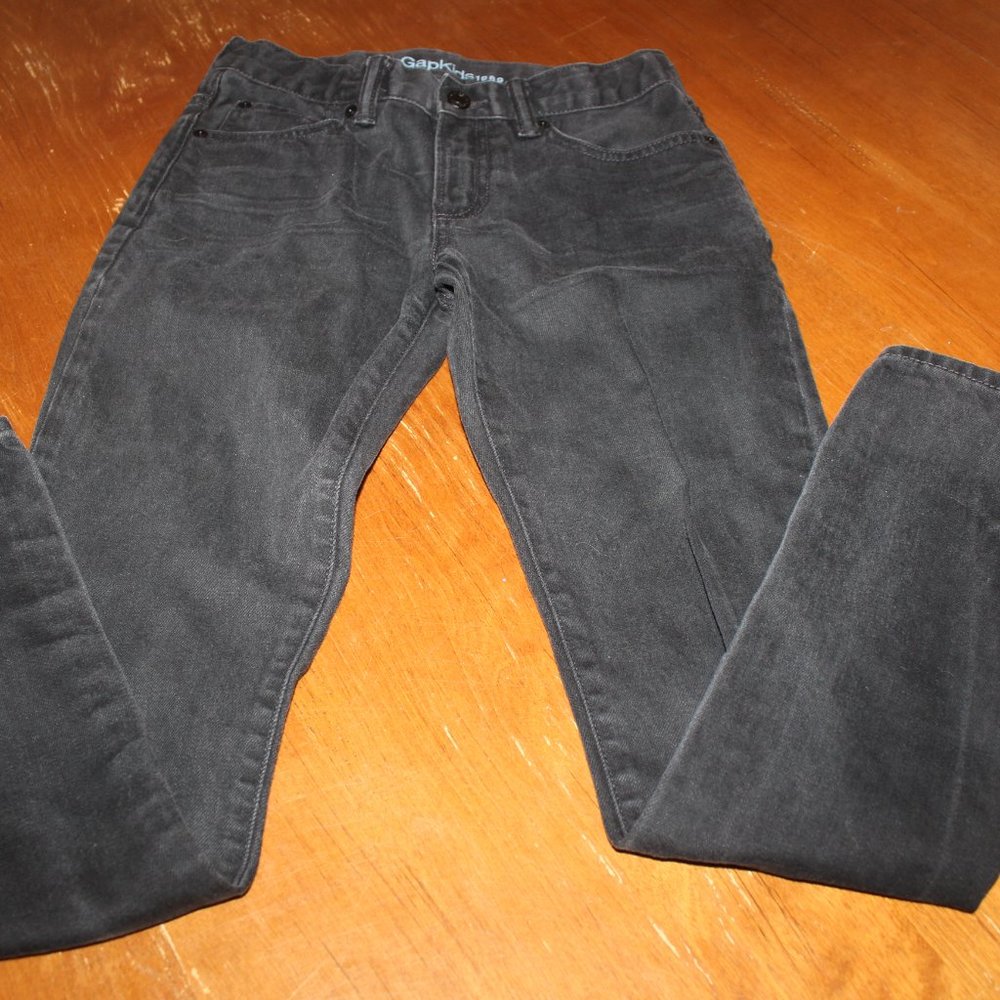 Gap Kids Black Denim Skinny Fit Jeans - Boys Size14
